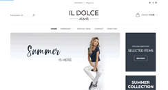 Desktop Screenshot of ildolcestore.nl